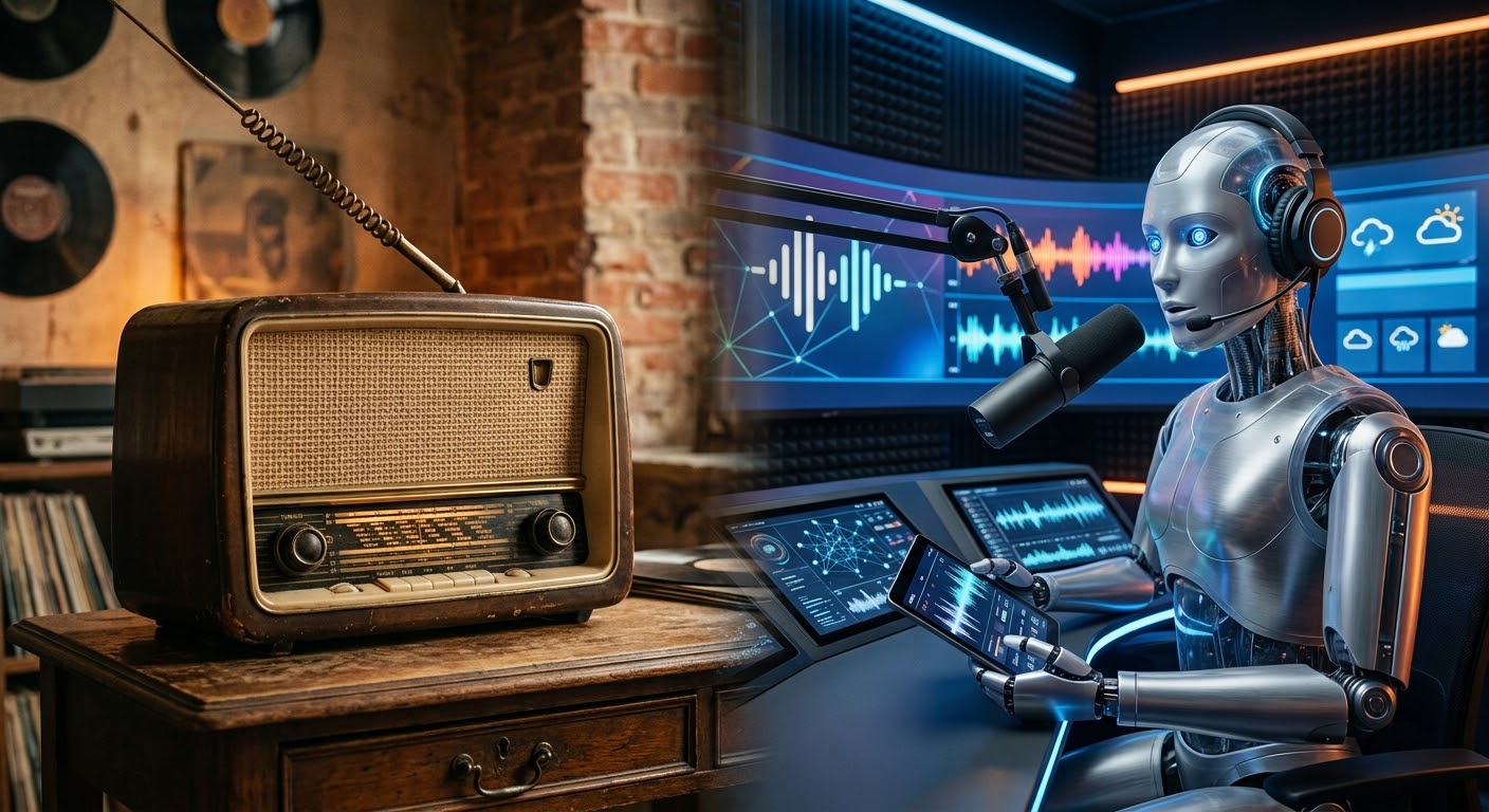 Rivoluzione On Air: Le Radio 100% IA e l'Evoluzione del Palinsesto